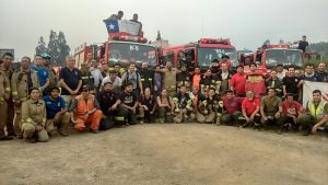 Duras criticas al Gobierno formuló funcionario municipal de Marchigue, tras incendios forestales