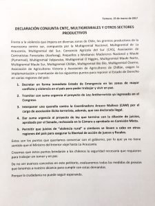 Nuevo encuentro en #Araucanía reúne al gremio transporte y Multigremiales.