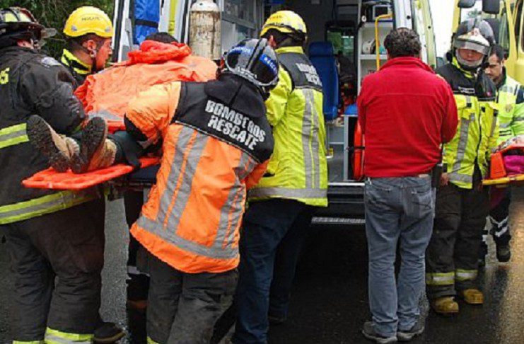 Cuatro heridos dejó un accidente de tránsito en la ruta U-55 a Puerto Octay.