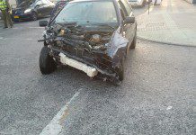 Violenta colisión con graves daños y dos lesionados en Osorno.