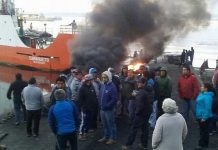 Pescadores liberan acceso a Chiloé ante negociación con el Gobierno