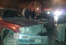Violento choque entre una camioneta y un colectivo en Rahue Bajo, Osorno