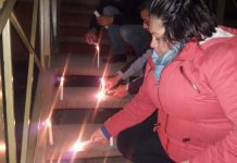 Realizan velatón en honor de guardia asesinado en supermercado de Osorno