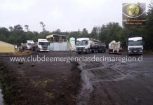 Camioneros acusan ser retenidos por mapuches en Curacautín