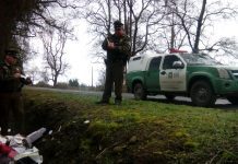 Encuentran abandonada caja fuerte robada desde la Municipalidad de Puyehue.