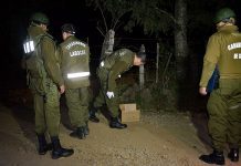 Siete encapuchados detenidos por presunta autoría en atentado terrorista en Cañete.