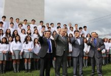 Con la inauguración de un monolito Masones celebraron 100 años en Osorno