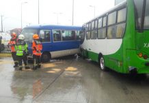 En Puerto Montt accidente tránsito deja 10 personas lesionadas