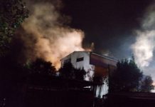 Investigan un incendio en puerto montt.