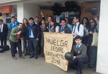 Trabajadores de Serviestado continúan en huelga indefinida en #Osorno