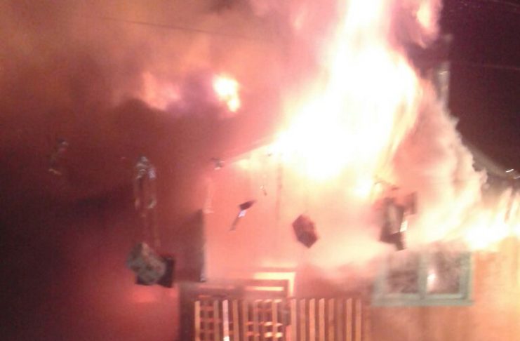 Un incendio afectó a viviendas en campamento en Osorno