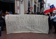 Trabajadores de #Serviestado continúan en huelga indefinida