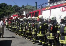 Bomberos de #PuertoMontt envia nuevo contingente a zona siniestrada
