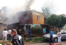 Incendio afectó a dos viviendas en población Manuel Rodríguez de #Osorno