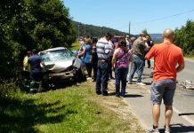 Triple colisión en ruta Paillaco – Valdivia