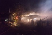 Siete damnificados y dos casas destruidas dejó incendio en #PuertoMontt