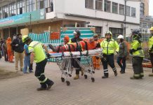 Trabajador sufrió accidente en plena obra en construcción en #Osorno