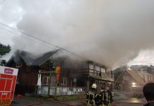 Un fallecido dejó incendio de reconocido pub restorant #PuertoVaras