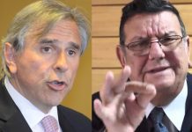 Senadores por la región de Los Lagos analizan resultados Adimark