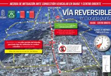 Este 17 de abril comienzan a operar vías reversibles en #Osorno