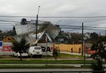 Voladuras de techos son las principales emergencias #Puerto Montt por frente de mal tiempo