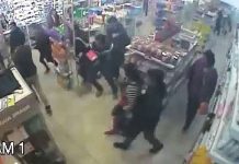 En #PuertoMontt turbazos se registran a plena luz del día.