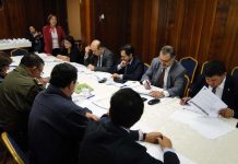 Reunión entre autoridades y fiscalía por ola de robos en #Puerto Montt.