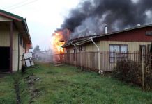 Incendio destruyó en un 80% Escuela Especial de #Frutillar