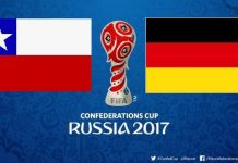 A las 14:00 horas inicia la final de la #CopaConfederaciones2017 que enfrena #Chile vs #Alemania.