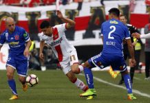 Con un penal y en el final del partido Univerdidad de Chile derrotó a Curicó Unido