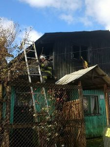 Dos viviendas resultaron dañadas en incendio ocurrido en Rahue Alto Osorno