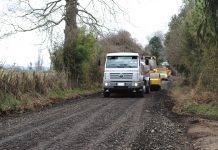 Vialidad responde a vecinos de Tacamó por falta de información en trabajos de pavimentación