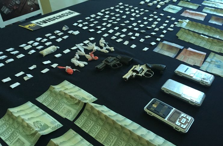 Operativo por microtráfico dejó 14 detenidos en Puerto Montt
