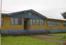 Temporal arrasó con techumbre en escuela de Puerto Montt