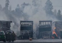 Autoridades de Los Ríos se refiere atentado que afectó a 29 camiones en San José de la Mariquina