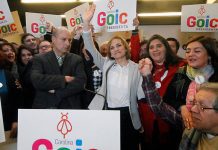 DC a nivel regional valoró que Carolina Goic continúe como candidata presidencial.