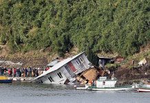 Vecinos de Isla Tenglo preocupados por deslizamiento de ladera que arrasó con una vivienda en temporales