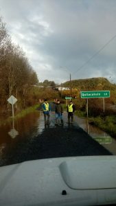 Millonarios daños dejó deslizamiento de tierra en la comuna de San Pablo