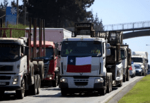 Camioneros iniciarían paro a mediodía del miércoles 6 de septiembre