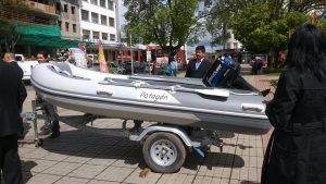 Unidad de Búsqueda y Rescate de Osorno recibe botes Zodiac para trabajar en la zona