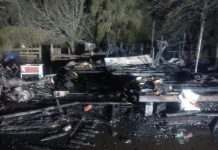 Encuentran a hombre calcinado y amarrado tras incendio en sector de Crucero en Río Bueno