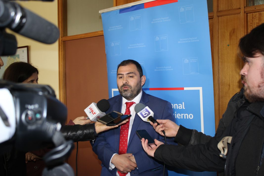 SEREMI DE GOBIERNO MARCO CARRILLO EN PUNTO DE PRENSA (2)