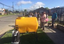 Corte de agua por rotura involuntaria de matriz afectó a 60% de Osorno. El servicio esta siendo repuesto