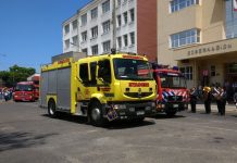 Un impecable desfile realizó el Cuerpo de Bomberos de Osorno