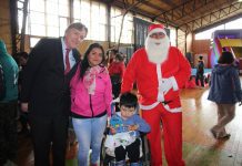 Frutillar: Celebran Navidad con fiestas infantiles y ayuda solidaria