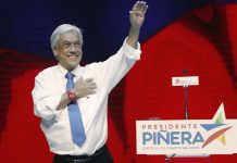 Sebastián Piñera resultó electo presidente de Chile
