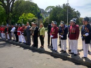 Un impecable desfile realizó el Cuerpo de Bomberos de Osorno