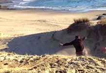 Red Ambiental Ciudadana realizó denuncia por degradación de dunas de Pucatrihue