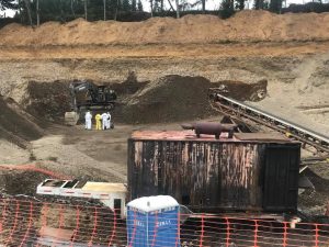 4 maquinarias y $500 millones en pérdidas dejó ataque incendiario en Trafún