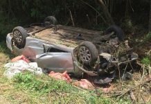 Diputado Fuad Chahin volcó su vehículo y quedó con lesiones de gravedad